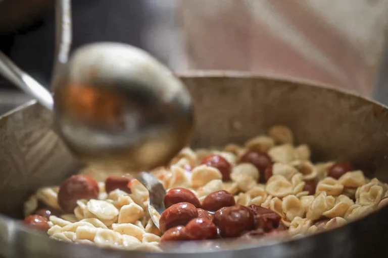 Orecchiette nelle ‘nchiosce