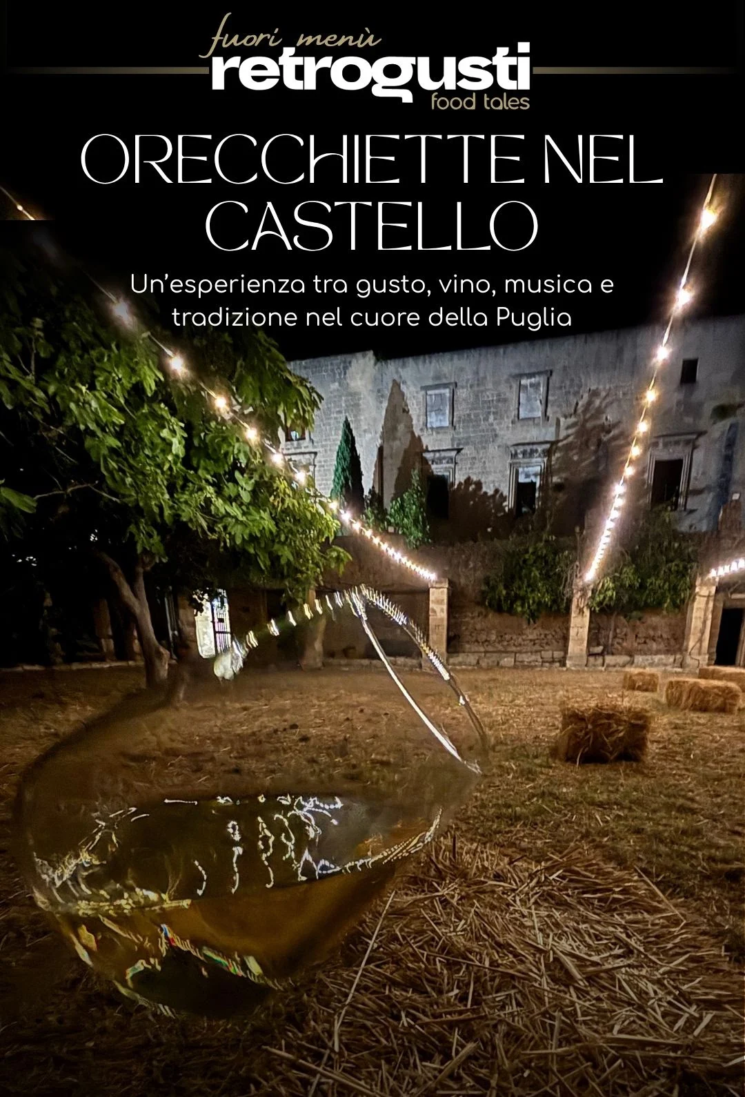 Orecchiette nel castello | Il “fuori menù” di Retrogusti a Grottaglie