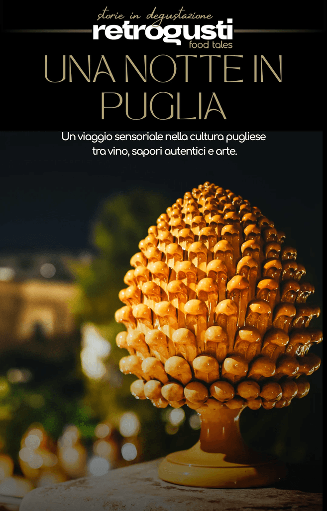 Una notte in Puglia: evento tra vino, cucina e ceramiche a Grottaglie